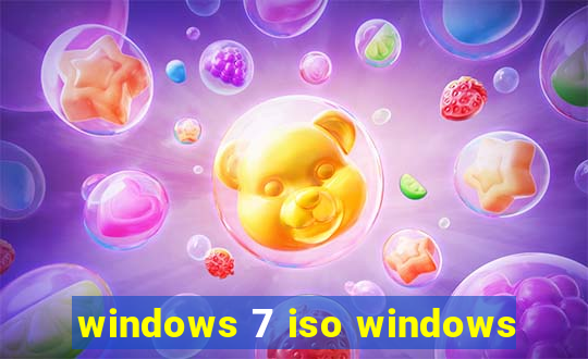 windows 7 iso windows